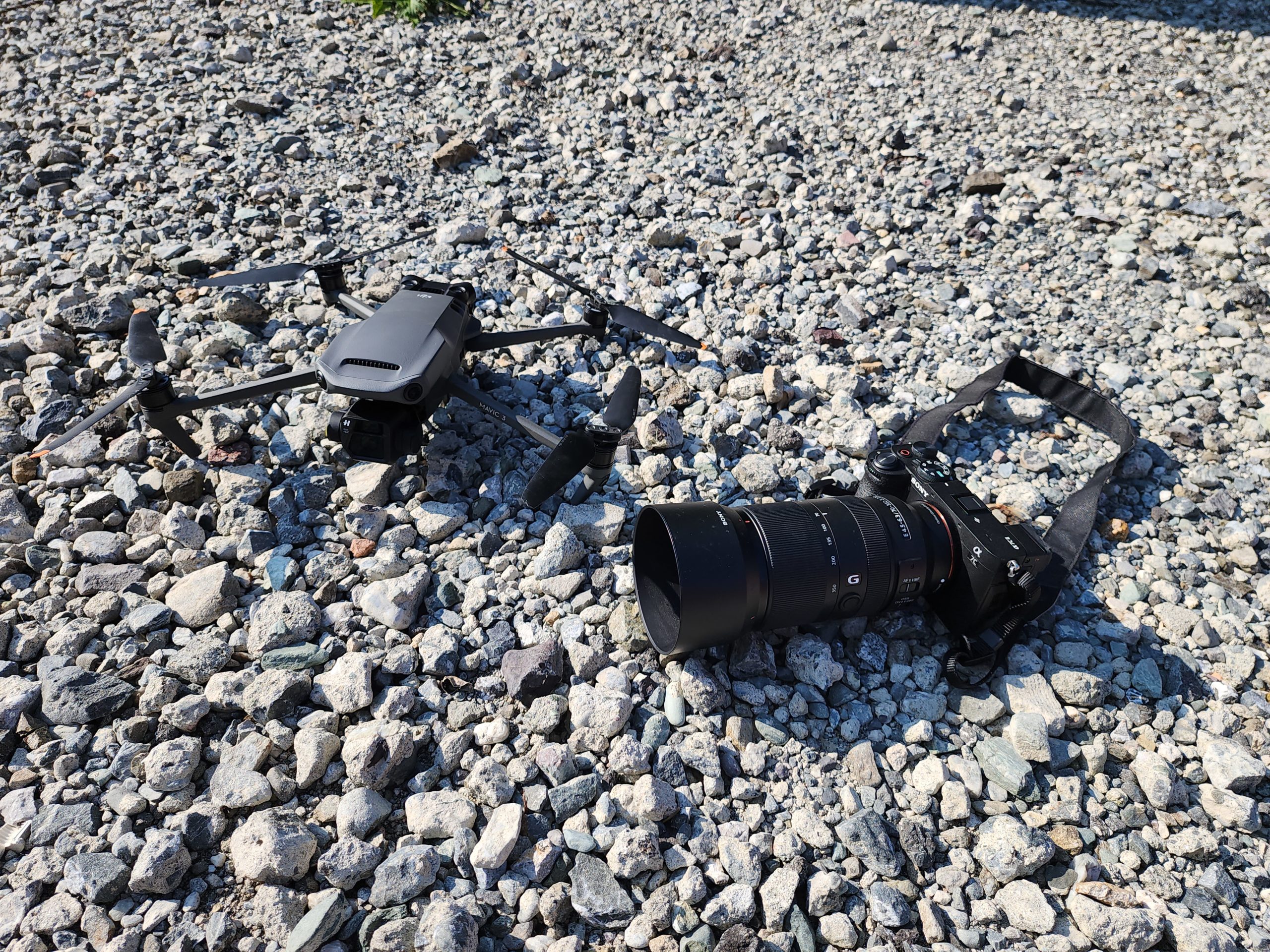 体験中の様子は、一眼レフと4Kドローンから撮影